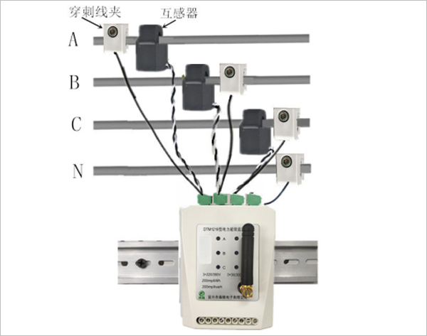 溫測型電力能效監測終端（GPRS）